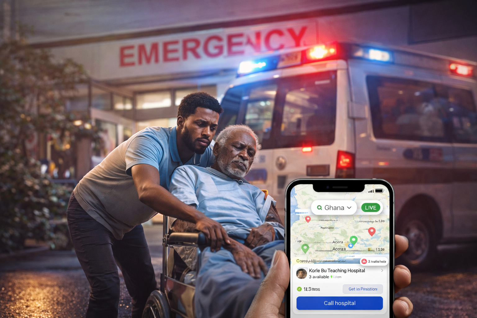 BedWatch Africa — finding hospital beds in an emergency